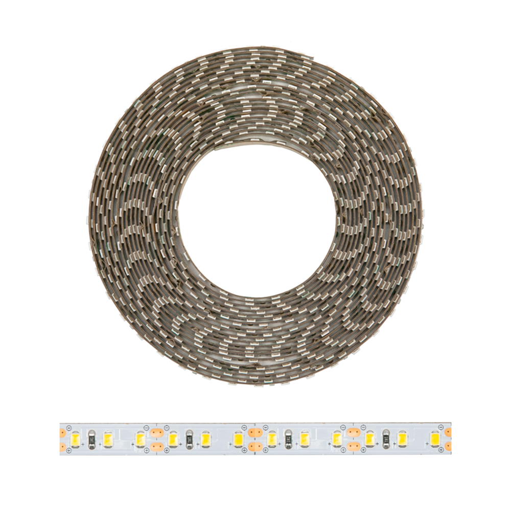 Светодиодная лента DLIGHT, ширина 8 мм, длина 5000 мм, 120 led/м, 12 V, 9.6 W/м, дневной (4000K)