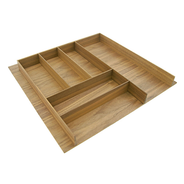 Деревянный лоток WOODLINE для столовых приборов, ширина фасада 600 мм, 482x472х49 мм, дуб